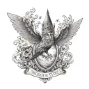 Harry Potter and the Philosopher's Stone tattoo design idea