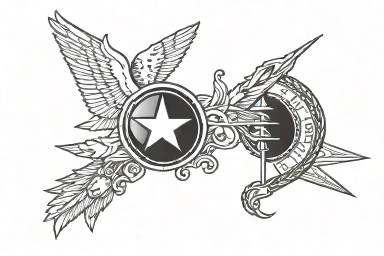 TACP Air Force tattoo design idea