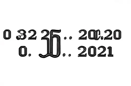 "03 . 25 . 2020
08 . 01 . 2021" tattoo design idea