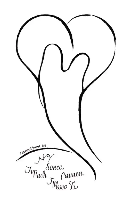 grandparent memorial tattoo tattoo design idea