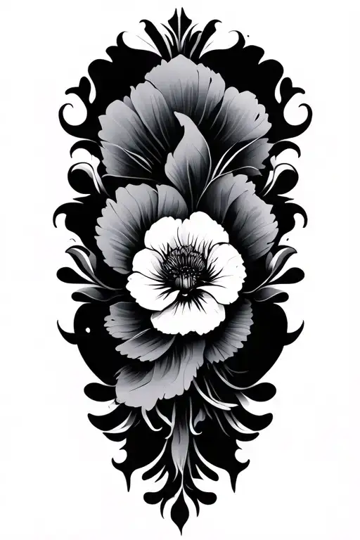 Filler Abstract Patterns tattoo design idea