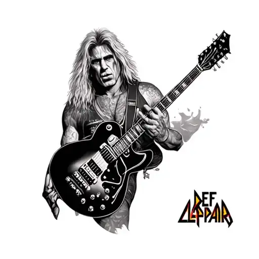 Def Leppard tattoo design idea
