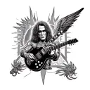 Def Leppard tattoo design idea