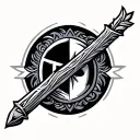 Hoplite tattoo design idea