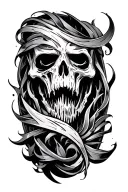 Nemesis tattoo design idea