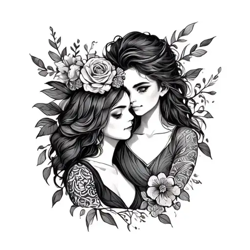 matching tattoos for boy and girl cousins tattoo design idea