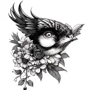 Moment die memento live tattoo design idea