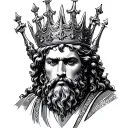king david tattoo design idea