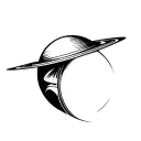 Filler Space tattoo design idea