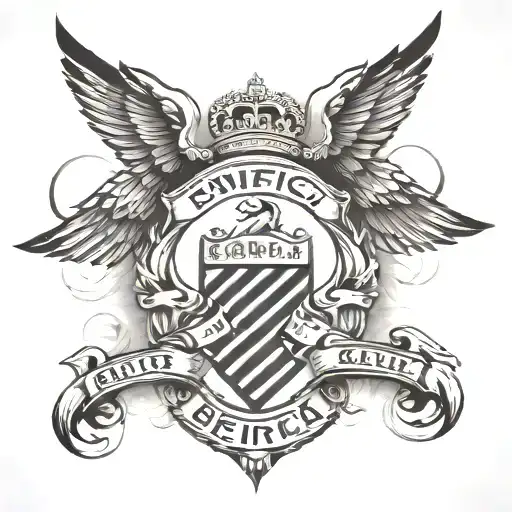Benfica football club tattoo design idea