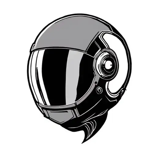 Daft Punk Human After All tattoo design idea