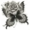 butterfly effect tattoo design idea