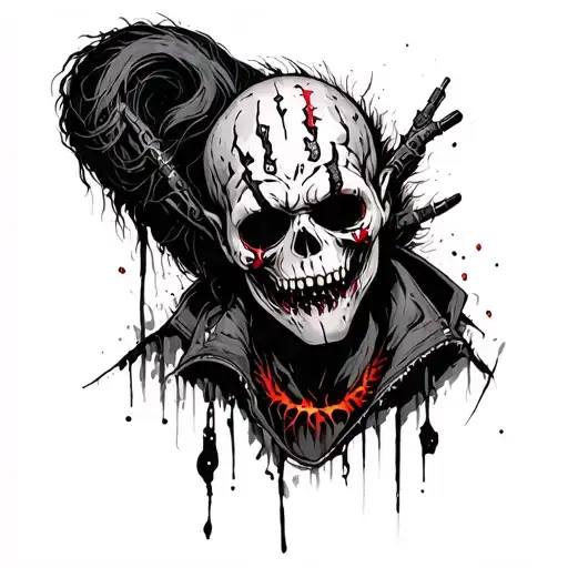 Dead By Daylight tattoo design idea