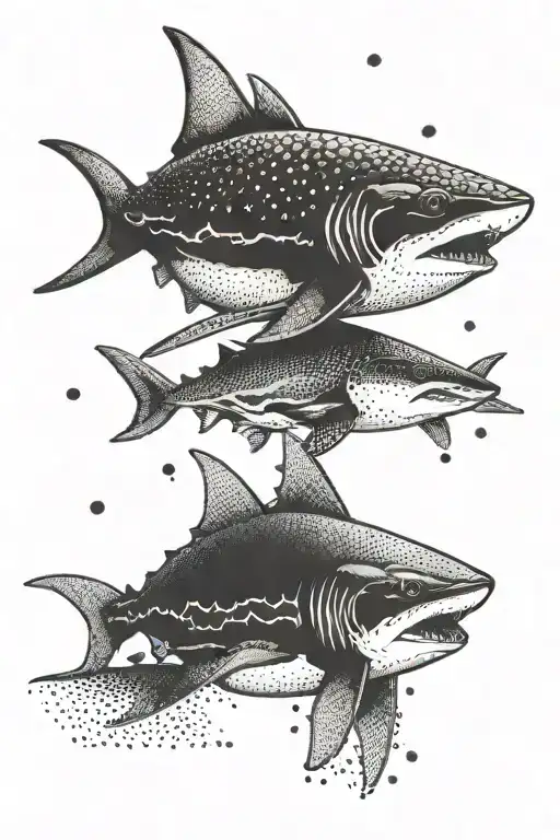 animals mammals/ birds/ aquatic mammals/ fish/ sharks/ amphibians tattoo design idea