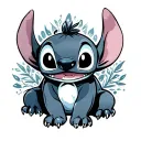 Stitch tattoo design idea