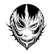 Ichigo Hollow Mask tattoo design idea