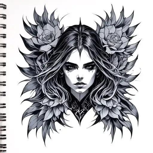 Solo Leveling tattoo design idea