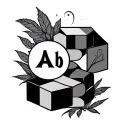 Abc Blocks tattoo design idea