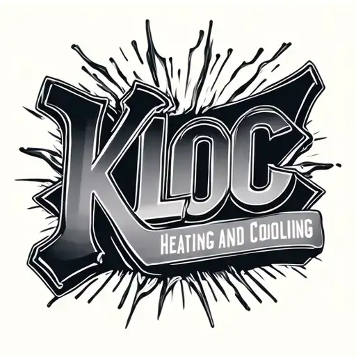 "Kloc Heating and Cooling" Hvac tattoo design idea
