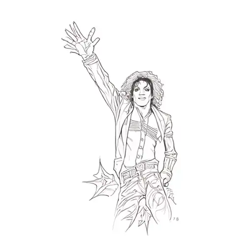 michael jackson tattoo design idea