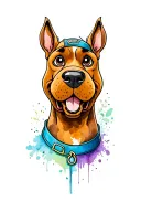 scooby doo tattoo design idea
