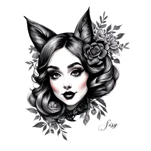 Sissy tattoo design idea