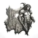 Castlevania tattoo design idea