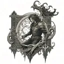 Castlevania tattoo design idea