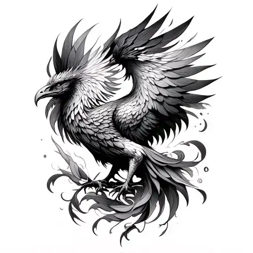 Phoenix, Catherine tattoo design idea
