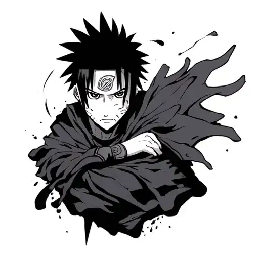 obito uchiha tattoo design idea