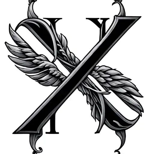 XVI·XII·MMVIII roman numerals tattoo design idea