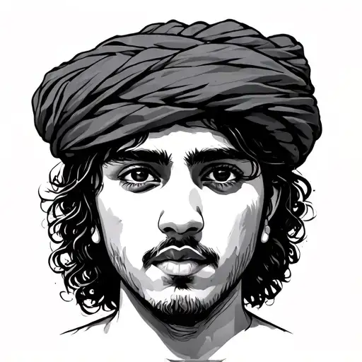 Palestinian tattoo design idea