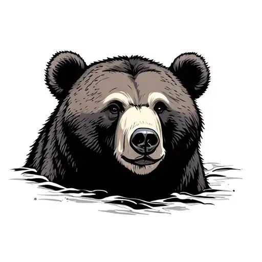Momma Bear tattoo design idea