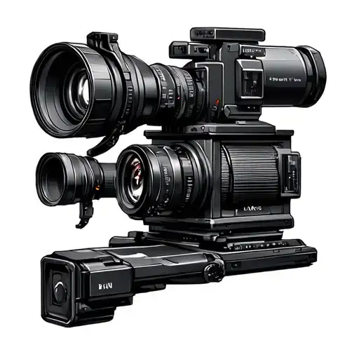 Film maker tattoo design idea