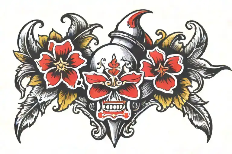 Chastity tattoo design idea