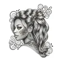 Beyonce lyrics  tattoo design idea