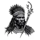 Shango Orisha tattoo design idea