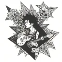 sum 41 tattoo design idea