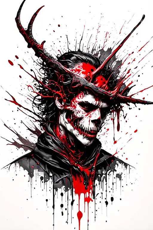 bloodborn Hunter tattoo design idea