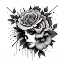 Beautiful Disaster tattoo design idea