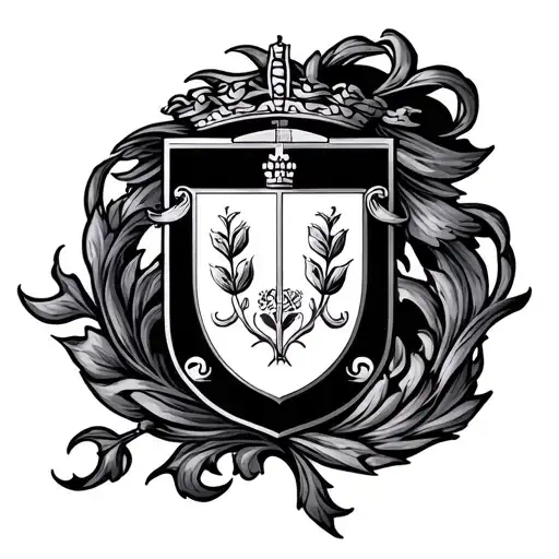 Portuguese Crest tattoo design idea