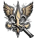 New Orleans saints prayer boondock saints tattoo design idea