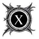 2003 Roman numerals tattoo design idea