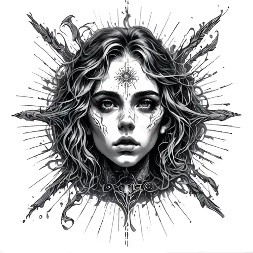 I am not suicidal. I am ... astral. tattoo design idea