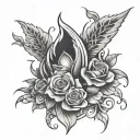 Qos tattoo design idea