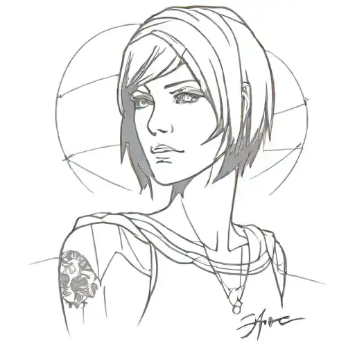 life is strange game tattoo design idea