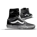 vans shoes tattoo design idea