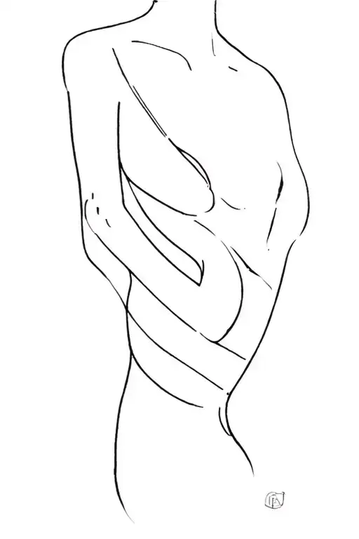 On Triceps tattoo design idea