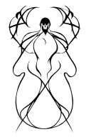 hel nordic godess of death tattoo design idea
