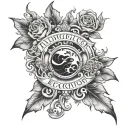 Addiction Recovery tattoo design idea